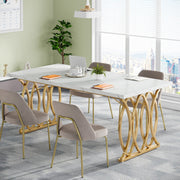 Tribesigns Executive Desk, Modern Large Office Computer Desk Conference Table