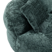 Bean Bag Chair !SALE! Oversized Memory Foam Lounge Sofa High Back Green