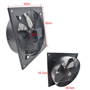 Industrial Ventilation Extractor Metal Axial Exhaust Commercial Air Blower Fans