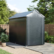 4 x 8FT Garden Storage Shelter Bike Shed Log Store Motorbike Moped Scooter Cover