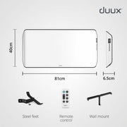Duux Edge Smart Convector Heater Gen 2 2000W DXCH25UK WiFi Alexa White 30m²