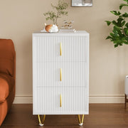 Bedside Table 2/3 Drawers Cabinet Bedroom Furniture Storage Nightstand Shelf NEW