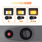 4.2kw Portable Gas Cabinet Heater Home Office Calor Butane With Hose & Regulator