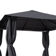 Aluminium Pergola Outdoor Garden Gazebos Summer Gazebo Large Canopy Patio Awning