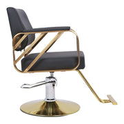 360° Swivel Barber Chair Hydraulic Adjustable Hairdressing Chair for Hair Salon