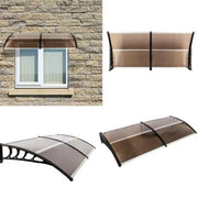 Door Canopy Awning Shelter Outdoor Porch Patio Front Back Window Roof Rain Cover