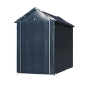 4 x 8FT Garden Storage Shelter Bike Shed Log Store Motorbike Moped Scooter Cover