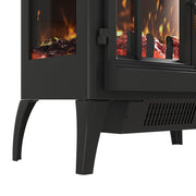 2000W Electric Fireplace Realistic Log Burning Flame Effect Stove Fire Heater UK