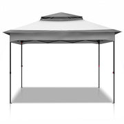 3.3x3.3m Pop Up Gazebo Garden Party Canopy Tent with Removable Mesh Sidewall UK