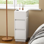 2 Drawer Wooden Bedroom Bedside Cabinet Nightstand With Side Open Johtzjrgaqmgsy