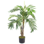 Artificial palm tree with pot 120cm Green Realistic Faux Indoor Home Office