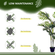 150cm(5ft) Artificial Palm Tree Decorative Indoor Faux Green Plant