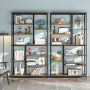 79 inch Tall Bookshelf Bookcase, 8-Tier Freestanding Open Display Storage Shelf