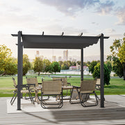 Outdoor Pergola Awning Gazebo Canopy Furniture Barbecue Party Garden Shelter