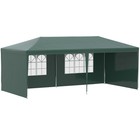 6m x 3m Garden Gazebo Marquee Canopy Party Tent Canopy Patio Green