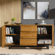 Loft Retro Industrial Modern Sideboard Vintage TV Unit Cabinet TV Stand