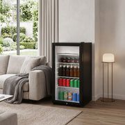 43L,83L Drinks Cooler & Freezer Zone Countertop Tabletop Fridge Refrigerator
