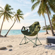 Swing Hammock Camping Chairs Portable Outdoor Garden Beach Picnic Rocking Chairs
