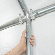 Marquee Party Tent gazebo shelter 5x10 m PE 350 N white