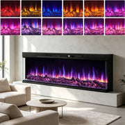 3-Sided Electric Media Fireplace 50/60