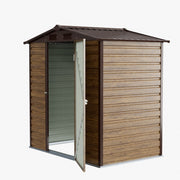 Metal Shed 4x6FT Outdoor Garden Storage Bike Waterproof Shed with Lockable Door