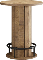 Industrial Round Bar Table, 39.4