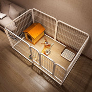 6 Panel Heavy Duty Pet Playpen Dog Puppy Exercise Fence Enclosure Indoor Outdoor