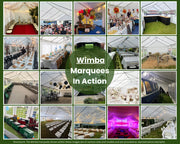 Marquee Gazebo HEAVY DUTY COMMERICAL PE 220gsm 4x6 4x8 5x10 6x12