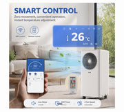 AUX 3-in-1 Portable Air Conditioner 7000 BTU, Wi-Fi & Remote Control | Fast🚚💨