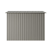 4x 8 FT Galvanised Metal Garden Storage Shed Glitter Effect with Free Foundation