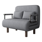 Double Folding 5 Position Convertible Sleeper Armchair Chair Sofa Bed NEW