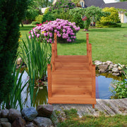 Pond bridge Garden Walkway Weatherproof Easy Assembly Pond Overpass Easy Setup