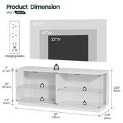 Glass Display Cabinet RGB LED Motion Sensor Charging Station for Collectibles