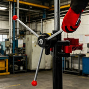 Strut Spring Compressor 200mm Coil Shock Stand Hand Operated Garage Workshop UK
