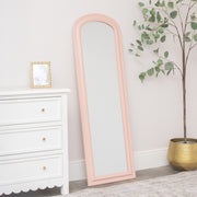 Full Length Pale Pink Leaner & Wall Mirror - 47cm x 142cm