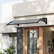 Door Canopy Awning Back Front Window Roof Rain Cover Porch Patio Outdoor Shelter