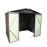 6 X 8 Outdoor Storage Garden Shed Apex Roof Free Foundation Tool Box With Base