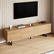 Modern TV Cabinet TV stand 2 Doors 2 Drawers Living Room Furniture 180x38x51.5cm