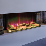 Electric Media Fire 50 inch Insert LED Fireplace Panoramic Decorative Heater