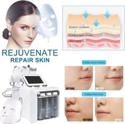 Hydra Water Facial Cleaner 7-in-1 Beauty Machine Skincare Device UK