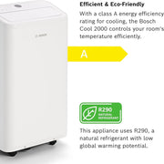 Bosch Cool 2000 9000 BTU Portable Air Conditioner Remote 3-in-1 ❄️ - Brand New
