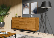 Loft Retro Industrial Modern Sideboard Vintage TV Unit Cabinet TV Stand