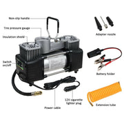 Heavy Duty 150psi 12v Van 4x4 SUV Bus Hi Speed Air Compressor Tire Inflator Pump