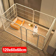 6Panel Dog Pet Puppy Playpen Metal Indoor Outdoor Dog Fence for Small Medium Dog