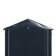 6 x 8 ft Garden Storage Shed Bike Apex Tool House Steel Frame Shelter Log Store