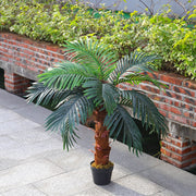 2ft-6FT Large Artificial Palm Tree Indoor Outdoor Potted Plant Home Office Decor