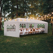 3x9M Outdoor Party Tent with Sidewalls, Waterproof Canopy Patio Wedding Gazebo