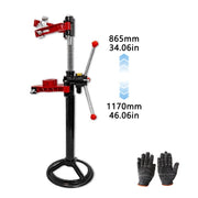 Strut Spring Compressor 200mm Coil Shock Stand Hand Operated Garage Workshop UK