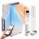 12000-12999 BTU Portable Air Conditioner w/ Heat Wi-Fi App Remote RRP £989