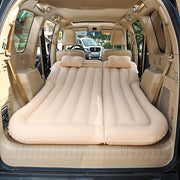 2-in-1 Inflatable Air Bed SUV Car Travel Camping Mattress Back Seat with Pillow